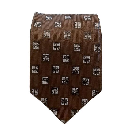 Vintage Givenchy Monsieur Silk Tie - Picture 1 of 4